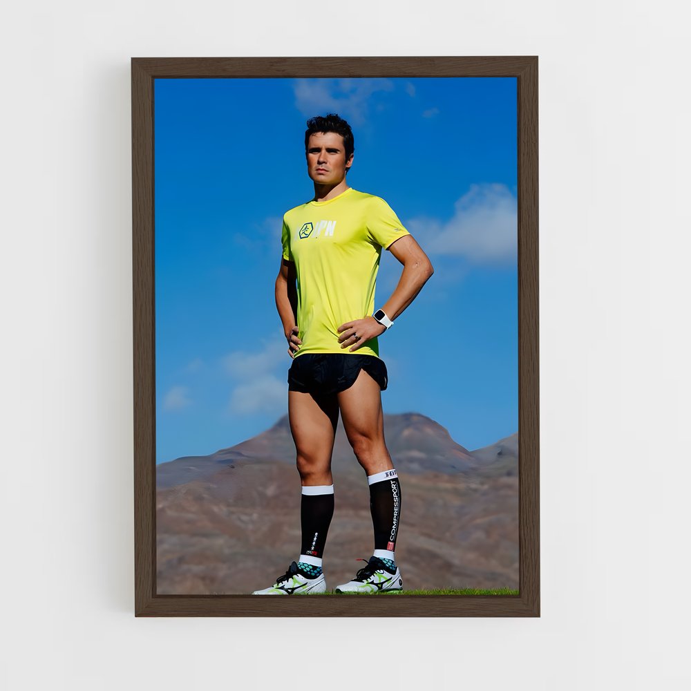 Poster Javier capturée – affiche Athlétisme (vue 5)